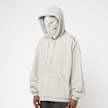 Umbro by Slam Jam Lasered Masked Hoodie grey 95886 3