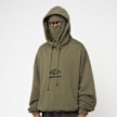 Umbro by Slam Jam Og Logo Mask Hoodie groen 95887 3