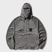 Umbro by Slam Jam Royal Arms Zip Masked Hoodie grey 95894 1