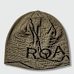 ROA Logo Wool Beanie grün 95903 1