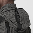 ROA Numb Pinstriped Hooded Wind Jacket zwart 95909 5