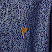AMI PARIS Constrasted Ami De Coeur Shirt blau 95929 3