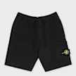 Stone Island Regular Fit-Shorts aus Fleece schwarz 96384 1