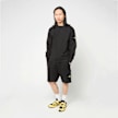 Stone Island Regular Fit-Shorts aus Fleece schwarz 96384 2