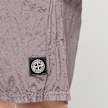 Stone Island Regular Fit-Shorts aus Fleece lila 96405 4