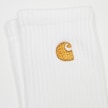 Carhartt WIP Chase Socks white/gold Undefined Color 96795 3