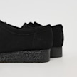 Clarks Wmns Wallabee schwarz 97485 5