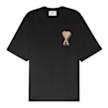 AMI PARIS T-Shirt Patch zwart 97752 1