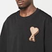 AMI PARIS T-Shirt Patch black 97752 5