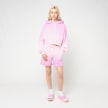 Nike Wmns Phoenix Fleece Mid-Rise Dip Shorts Pink 98015 2