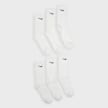 Nike   Everyday Cushioned Training Crew Socks (6 Pack) white 98056 2