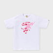 A Bathing Ape ABC Camo Ape Face Sta Tee M white 99436 1