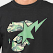 A Bathing Ape ABC Camo Ape Face Sta Tee M black 99434 4