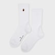 A Bathing Ape Ape Head One Point Socks white 99472 1