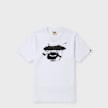 A Bathing Ape Graffiti Ape Face Tee white 99504 1