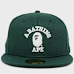A Bathing Ape Glow In The Dark College New Era 59Fifty Cap green Undefined Color 99522 4