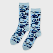 A Bathing Ape ABC Camo Jacquard Socks blauw 99526 1