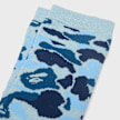 A Bathing Ape ABC Camo Jacquard Socks blue 99526 3