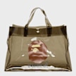 A Bathing Ape Ape Head Clear Bag braun 99528 1