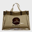 A Bathing Ape Ape Head Clear Bag braun 99528 3