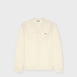 Comme des Garcons Play V-Neck Cardigan Red Emblem beige 99977 1
