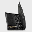 Comme des Garcons Wallet Dots Printed Leather black white 99983 3