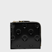 Comme des Garcons Wallet Dots Embossed Leather Line black 99985 1