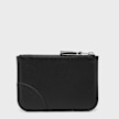 Comme des Garcons Wallet Silver Eyelet zwart 99988 2