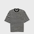 Comme des Garcons Homme T-Shirt aus Baumwolle schwarz 99998 1