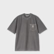 Carhartt WIP S/S Loose Pocket T-Shirt grijs 101872 1