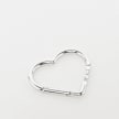 HUMAN MADE Heart Carabiner silber 103127 2