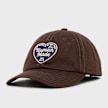 Undefined Brand 6 Panel Twill Cap braun 103129 1