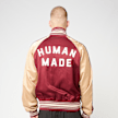 HUMAN MADE Reversible Satin Jacket rot 103134 3