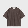 Carhartt WIP S/S Lambert T-Shirt tobacco moon wash Undefined Color 104047 1