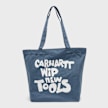 Carhartt WIP Canvas Graphic Tote Bag blau 104263 1