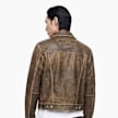 Acne Studios Western Leather Jacket brown/black Undefined Color 104316 3