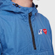 Comme des Garcons Play K-Way Jacket Half Zip blue 104468 4