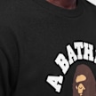A Bathing Ape College Tee white black 104934 3