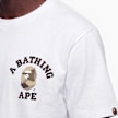 A Bathing Ape Color Camo College ATS Tee white 104951 4