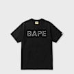 A Bathing Ape Bape Rhinestone Logo Relaxed Fit Tee black 104954 1