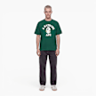 A Bathing Ape Bape Sticker College Relaxed Fit Tee green 104953 2