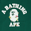 A Bathing Ape Bape Sticker College Relaxed Fit Tee green 104953 3
