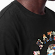 A Bathing Ape Hybrid Camo College Relaxed Fit Tee schwarz 104957 3