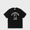 A Bathing Ape Hand Drawn Outline College Relaxed Fit Tee black 104958 1