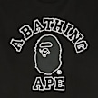 A Bathing Ape Hand Drawn Outline College Relaxed Fit Tee black 104958 3