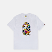 A Bathing Ape Sticker Pack Ape Head Tee white 104963 1