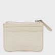 AMI PARIS Paris Zipped Card Holder Beige 106035 2