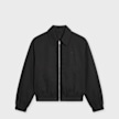 AMI PARIS Ami De Coeur Padded Zipped Jacket black 106040 1