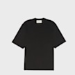 AMI PARIS T-Shirt Tonal Embossed schwarz 106045 1
