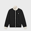 AMI PARIS Zipped Jacket ADC Embroidery black 106052 1